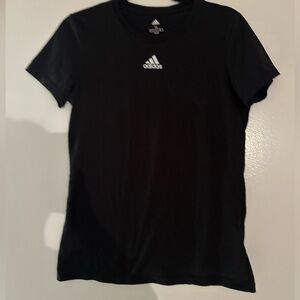 Black Cotton Adidas Golf Woman’s T-shirt excellent condition Size Medium